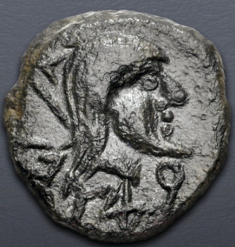 Boccus I or successor, 118-33 BCE  (Mauretania - ŠMŠ mint - AE) 
